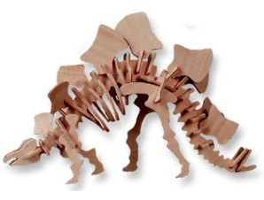 Ξυλινο Συναρμολογουμενο Παζλ 3d J016-j006a – Little Stegosaurus Construction Kit