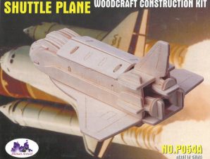 3D Παζλ Ξύλινο Shuttle Plane – Woodcraft Construction Kit