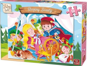 Παιδικό Παζλ King Puzzle Fairy Tale – Sleeping Beauty (12 Κομμάτια)