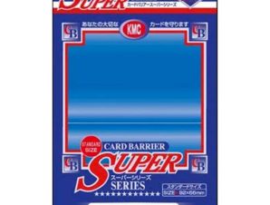 Kmc Card Barrier Super Series Sleeves Super Blue (80 Sleeves)