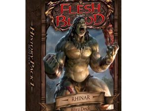 Flesh And Blood Tcg – History Pack 1 Blitz Deck (Rhinar)