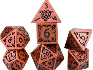 Σετ Ζάρια – Sirius Dice Set – Illusory Metal (Χάλκινο) Αξεσουάρ (SIRIUS DICE)