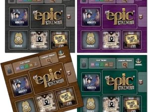 Tiny Epic Crimes – 4 Players Mats Επέκταση (SCOTT ALMES)