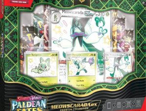 Pokémon TCG: Scarlet Violet – Paldean Fates Meowscarada ex Premium Collection (Pokemon USA)